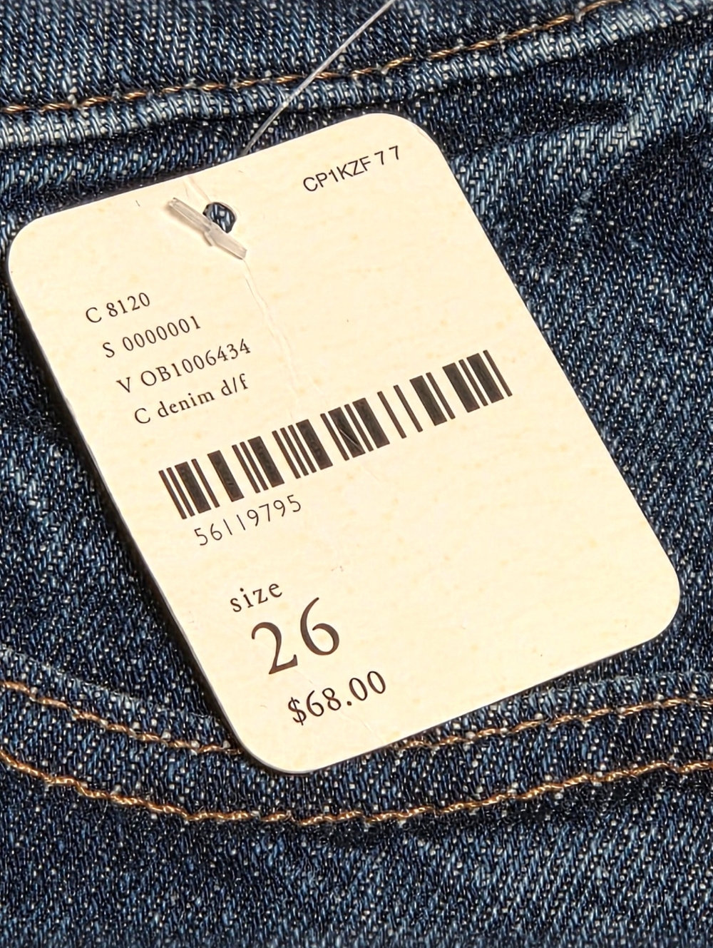 Free People We The Free Bailey Denim Mini Skirt Frayed Hem Medium Wash 26 NWT - Picture 6 of 12